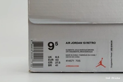 817 AIR 13 JORDAN 2509 RETRO Reliable 0828
